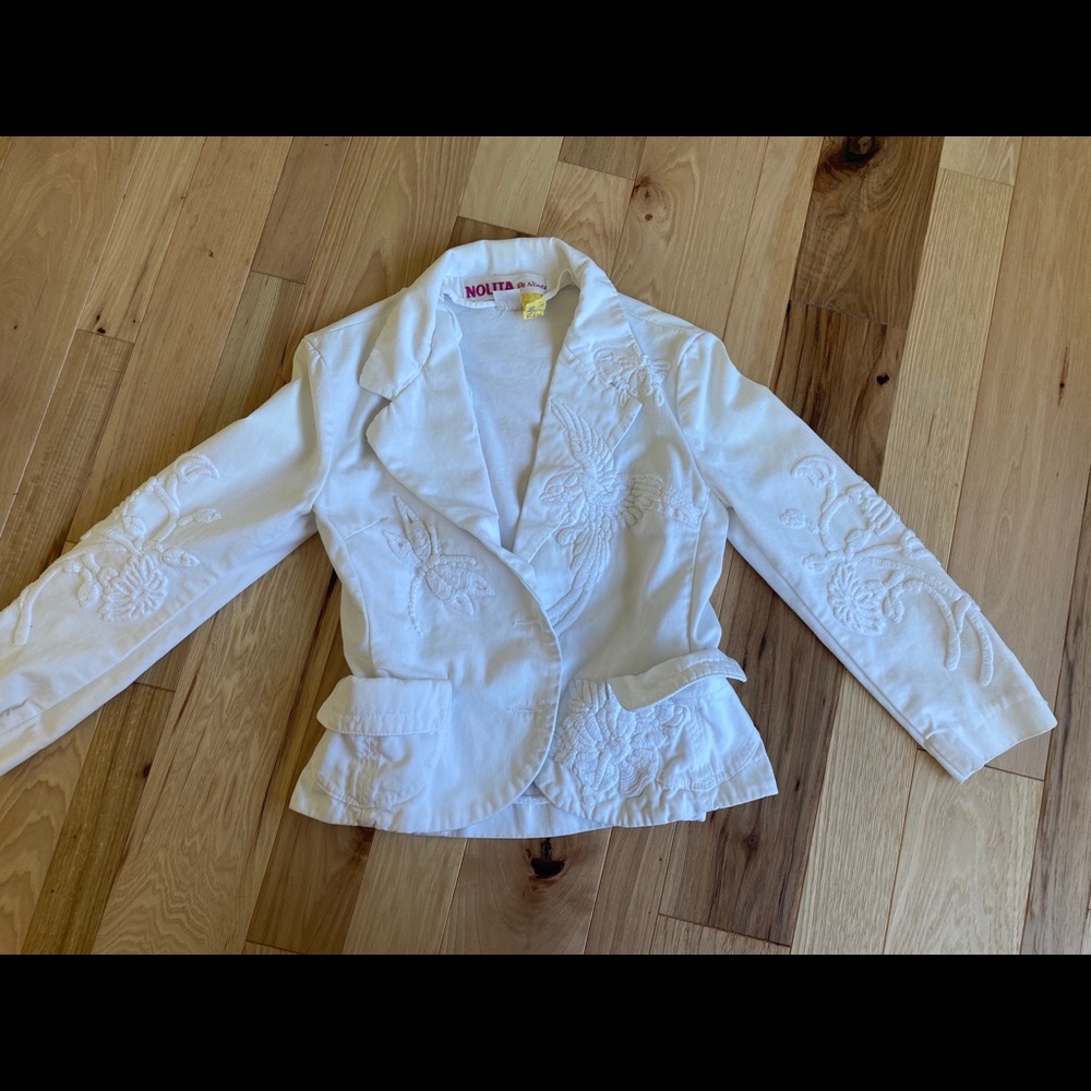 Gorgeous Embroidered Blazer Made in Italy